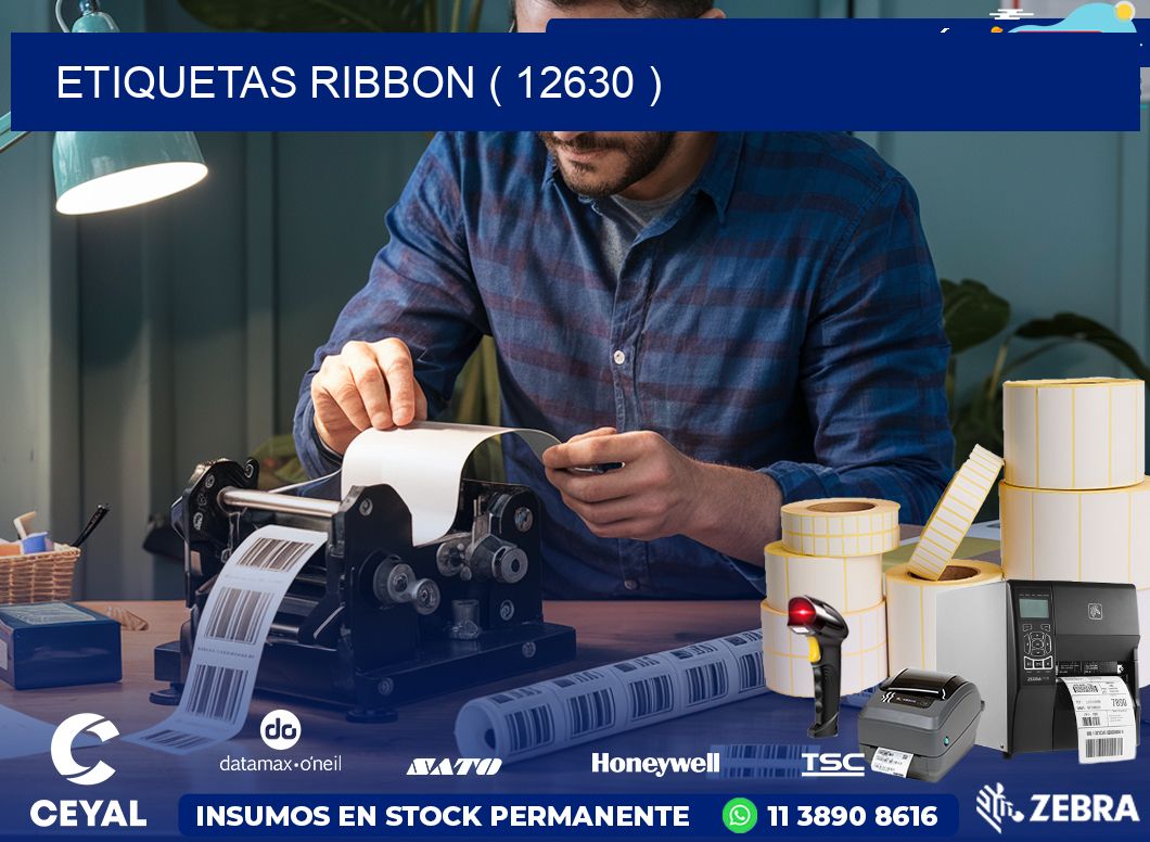 ETIQUETAS RIBBON ( 12630 )