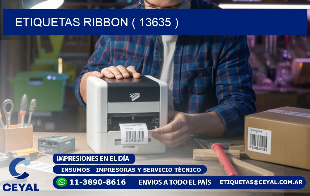 ETIQUETAS RIBBON ( 13635 )