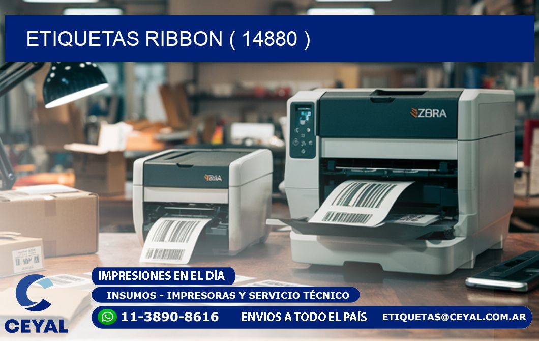 ETIQUETAS RIBBON ( 14880 )