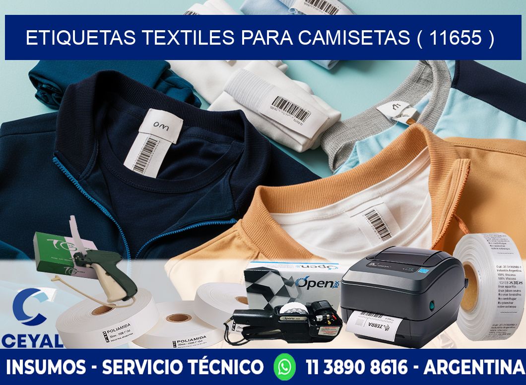 ETIQUETAS TEXTILES PARA CAMISETAS ( 11655 )