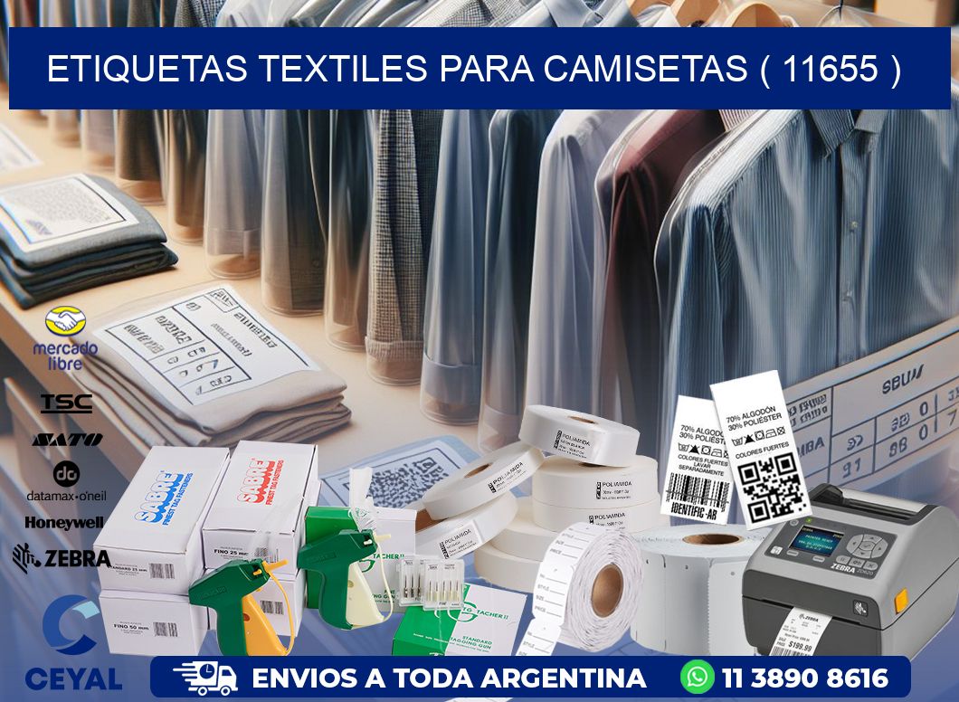 ETIQUETAS TEXTILES PARA CAMISETAS ( 11655 )