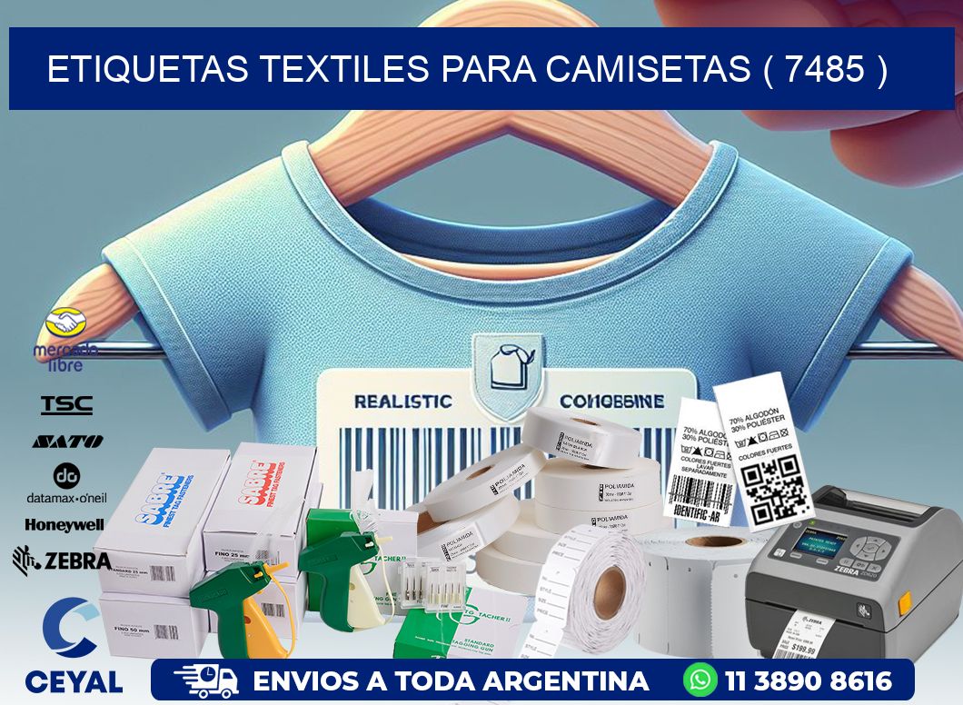 ETIQUETAS TEXTILES PARA CAMISETAS ( 7485 )