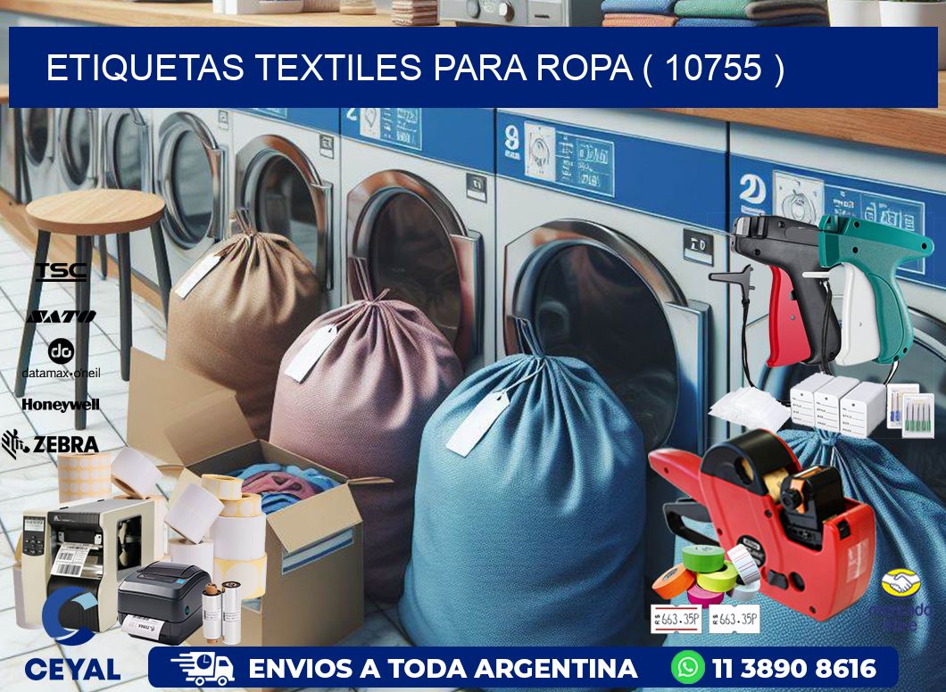 ETIQUETAS TEXTILES PARA ROPA ( 10755 )