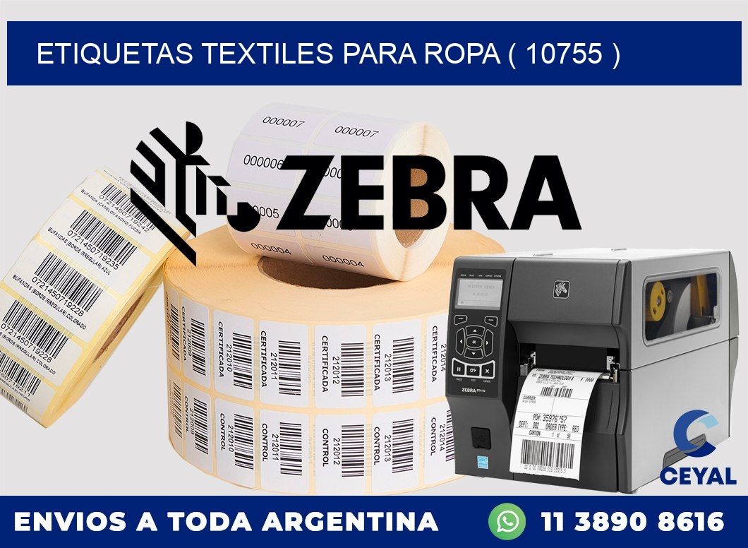 ETIQUETAS TEXTILES PARA ROPA ( 10755 )