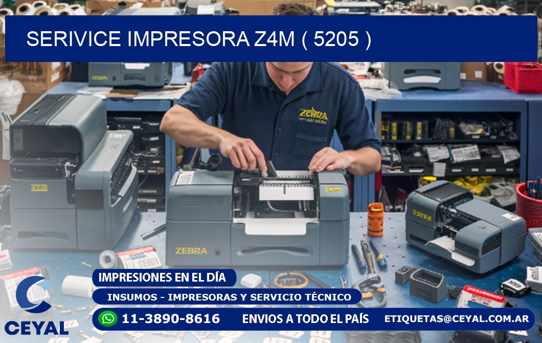 SERIVICE IMPRESORA Z4M ( 5205 )