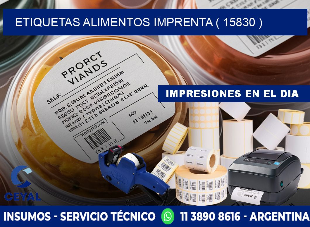 etiquetas alimentos imprenta ( 15830 )