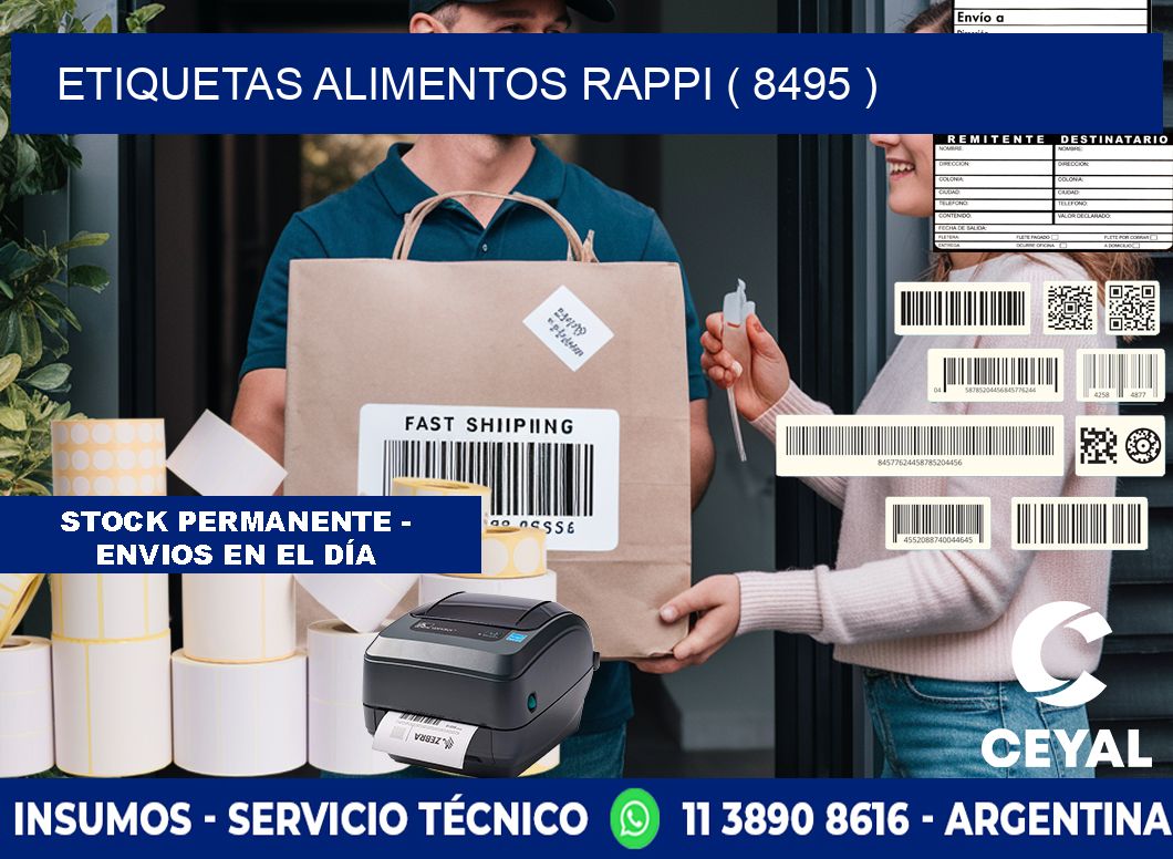 etiquetas alimentos rappi ( 8495 )