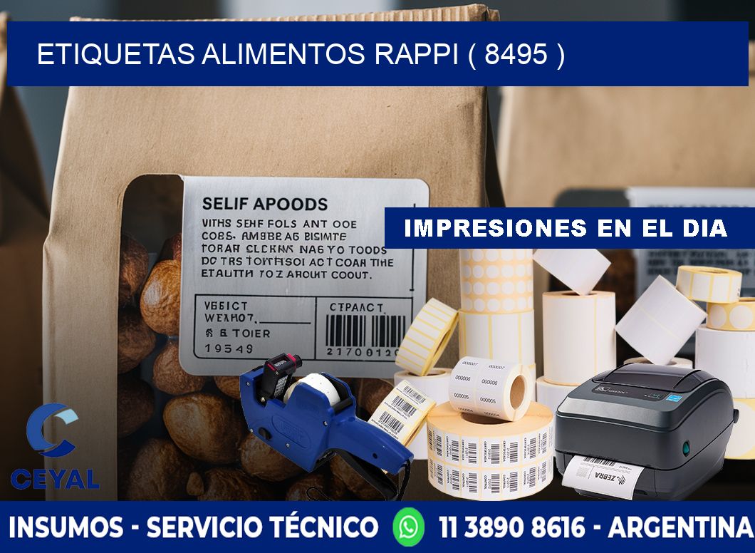 etiquetas alimentos rappi ( 8495 )