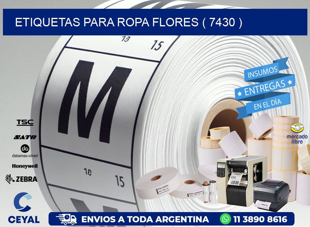 etiquetas para ropa flores ( 7430 )