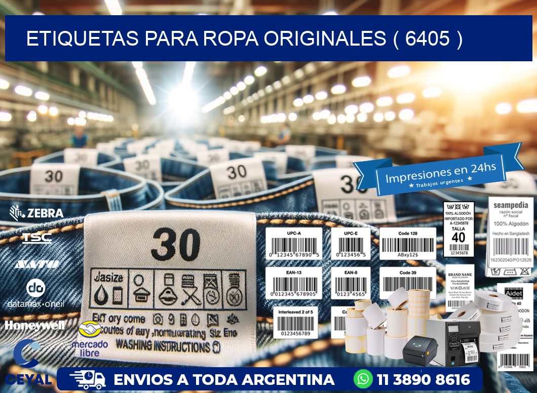 etiquetas para ropa originales ( 6405 )