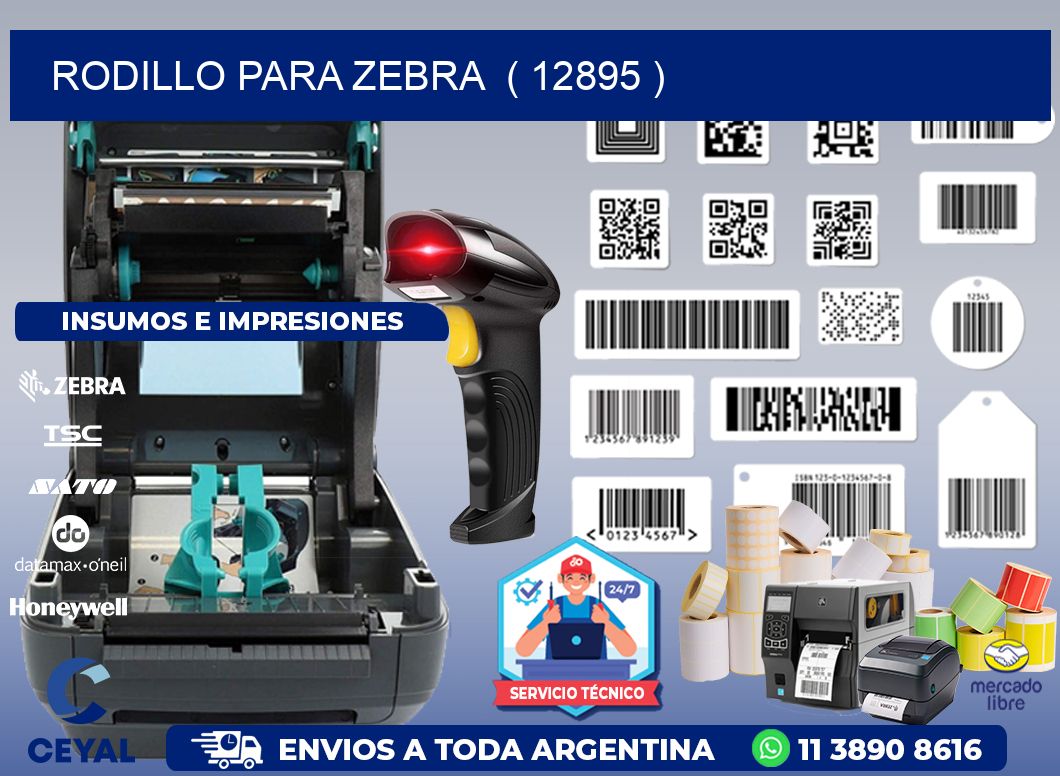 rodillo para zebra  ( 12895 )