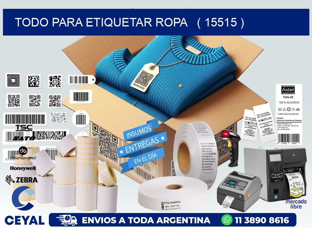 todo para etiquetar ropa   ( 15515 )