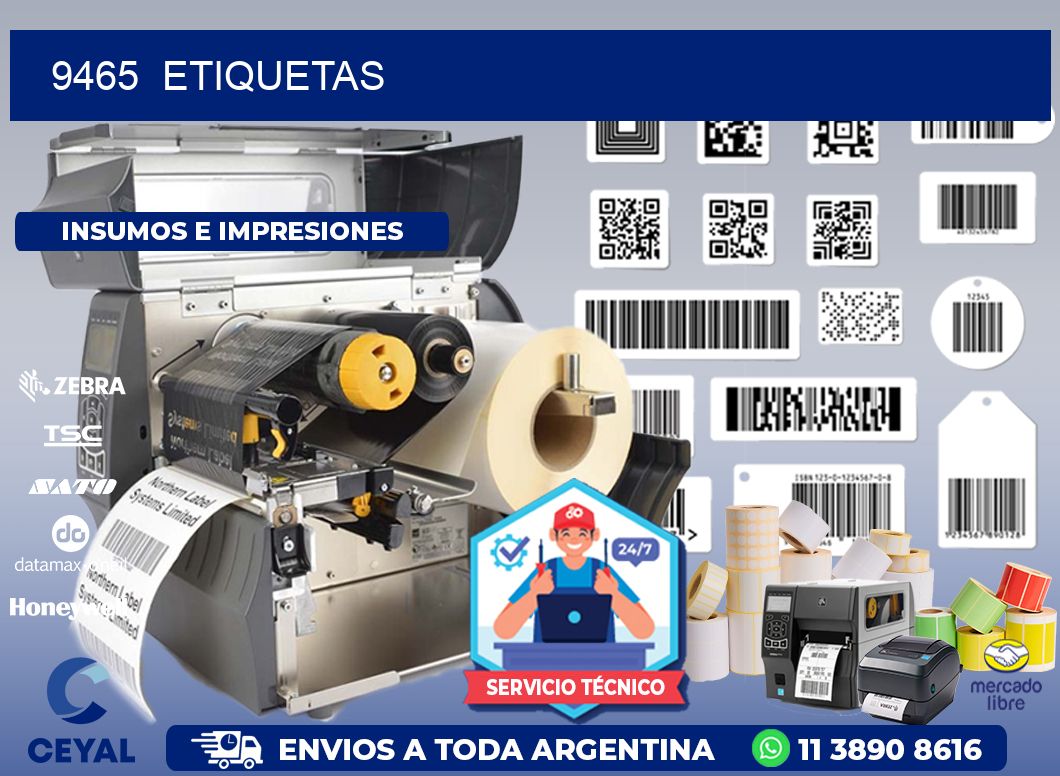 9465  ETIQUETAS