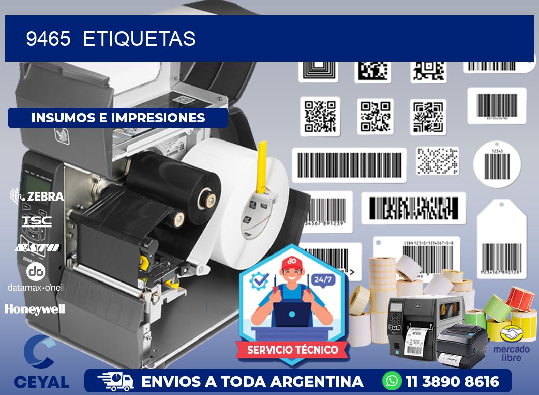 9465  ETIQUETAS