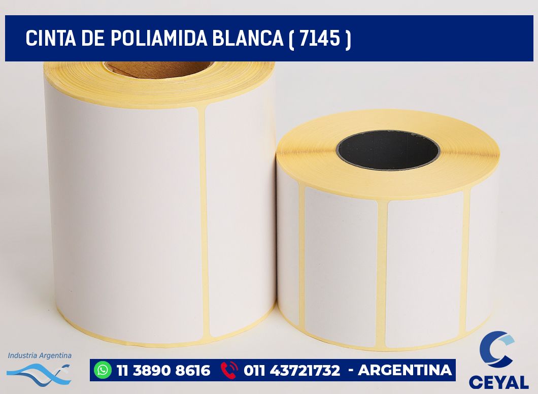 CINTA DE POLIAMIDA BLANCA ( 7145 )