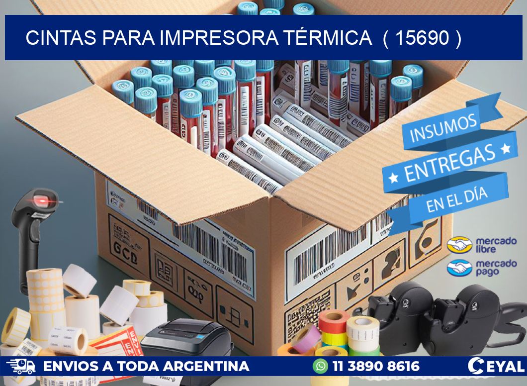 CINTAS PARA IMPRESORA TÉRMICA  ( 15690 )