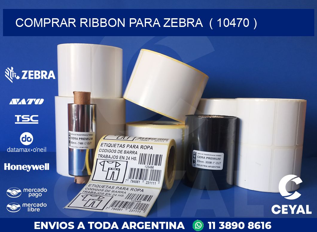 COMPRAR RIBBON PARA ZEBRA  ( 10470 )