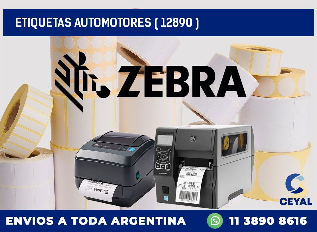 ETIQUETAS AUTOMOTORES ( 12890 )