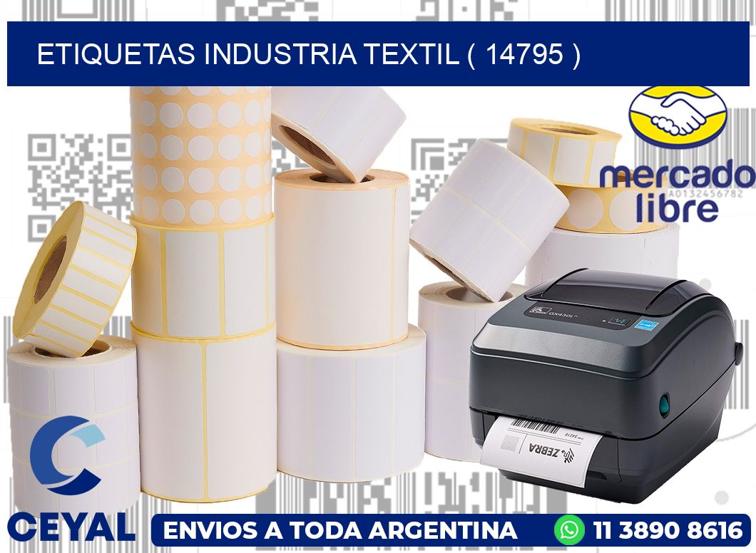 ETIQUETAS INDUSTRIA TEXTIL ( 14795 )