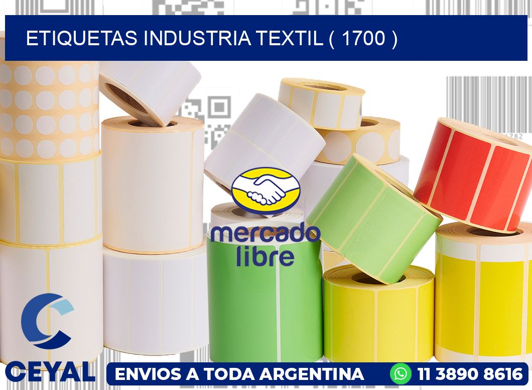 ETIQUETAS INDUSTRIA TEXTIL ( 1700 )