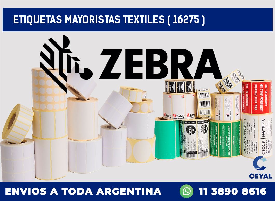 ETIQUETAS MAYORISTAS TEXTILES ( 16275 )