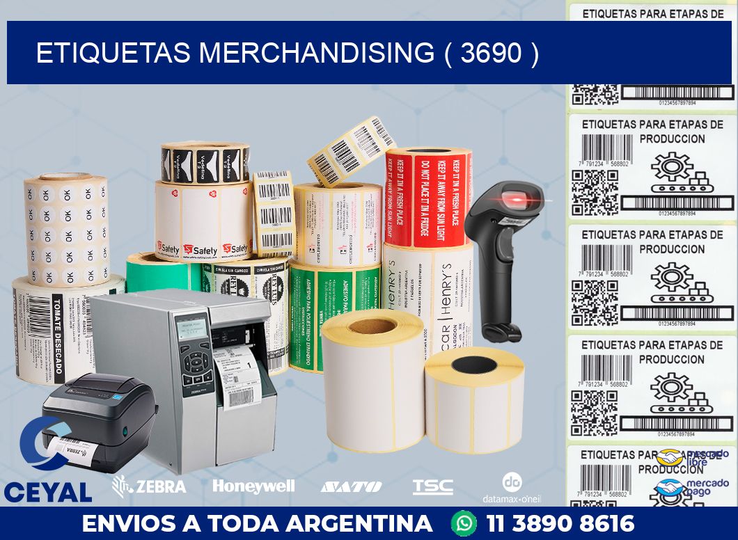 ETIQUETAS MERCHANDISING ( 3690 )