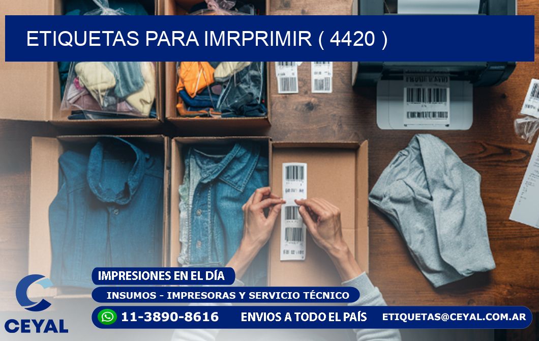 ETIQUETAS PARA IMRPRIMIR ( 4420 )