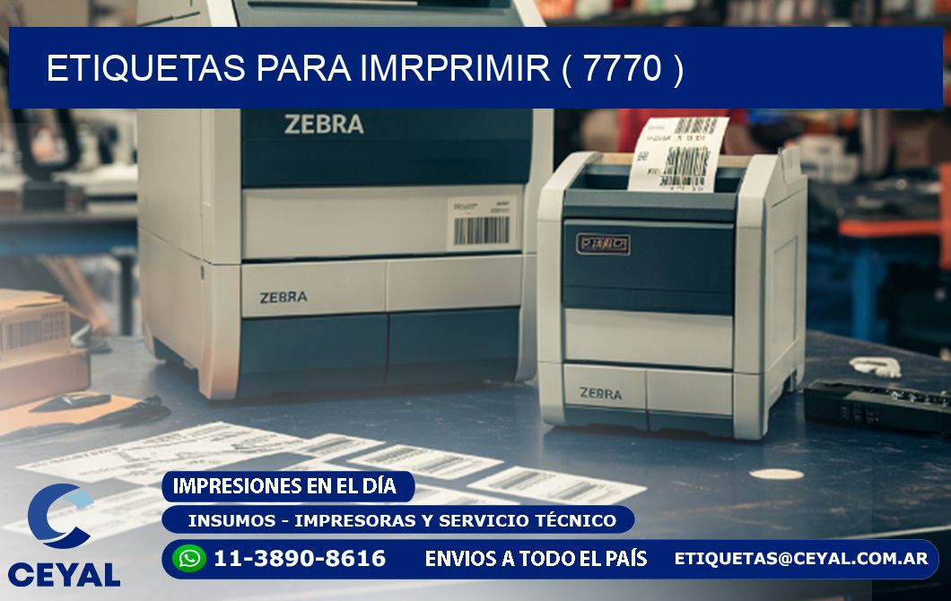 ETIQUETAS PARA IMRPRIMIR ( 7770 )