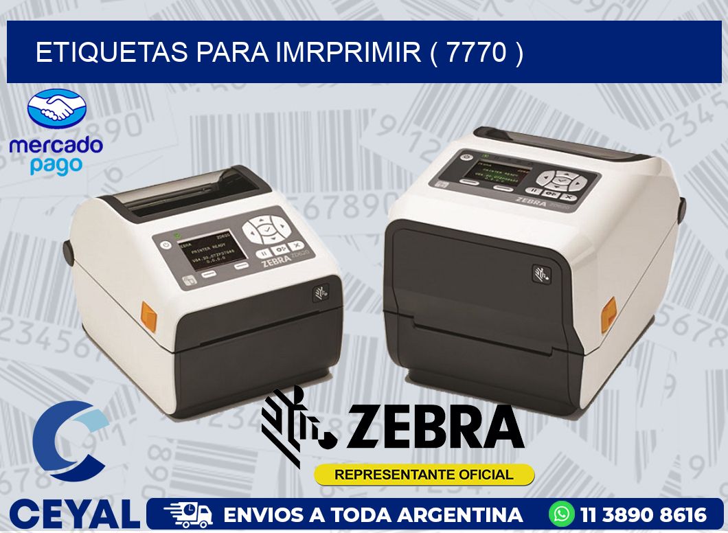 ETIQUETAS PARA IMRPRIMIR ( 7770 )