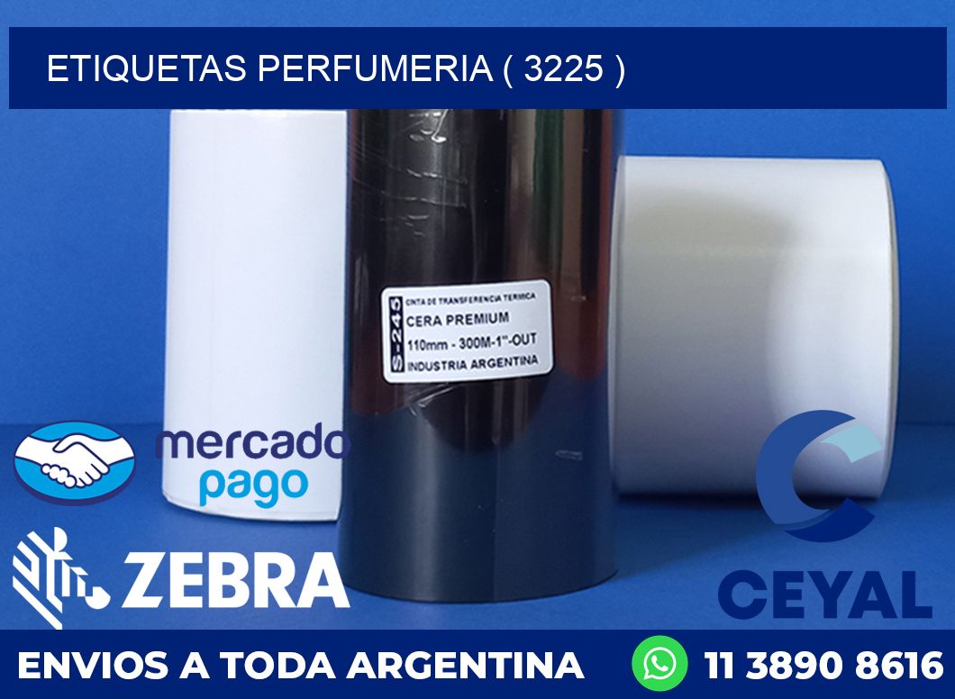 ETIQUETAS PERFUMERIA ( 3225 )