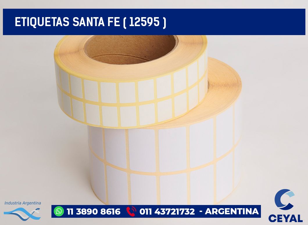 ETIQUETAS SANTA FE ( 12595 )