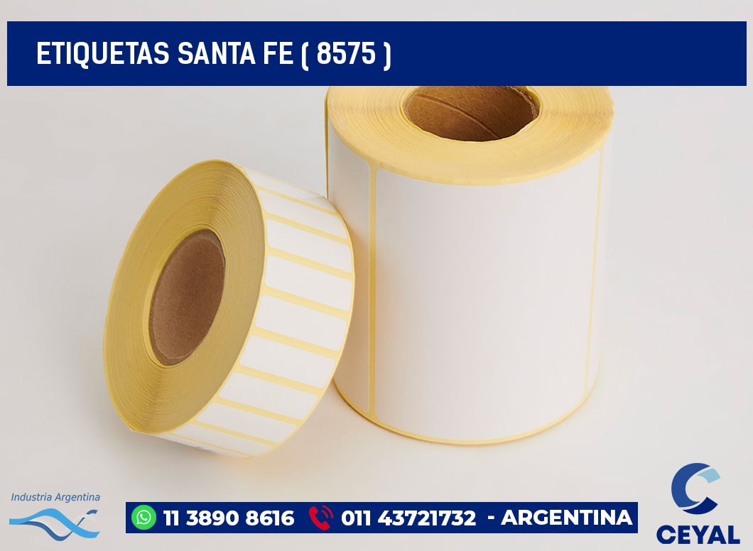 ETIQUETAS SANTA FE ( 8575 )