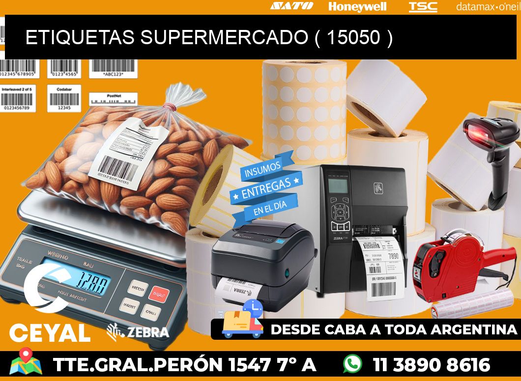 ETIQUETAS SUPERMERCADO ( 15050 )