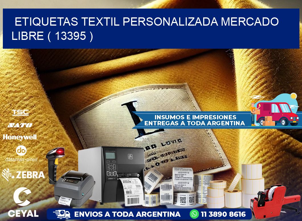 ETIQUETAS TEXTIL PERSONALIZADA MERCADO LIBRE ( 13395 )