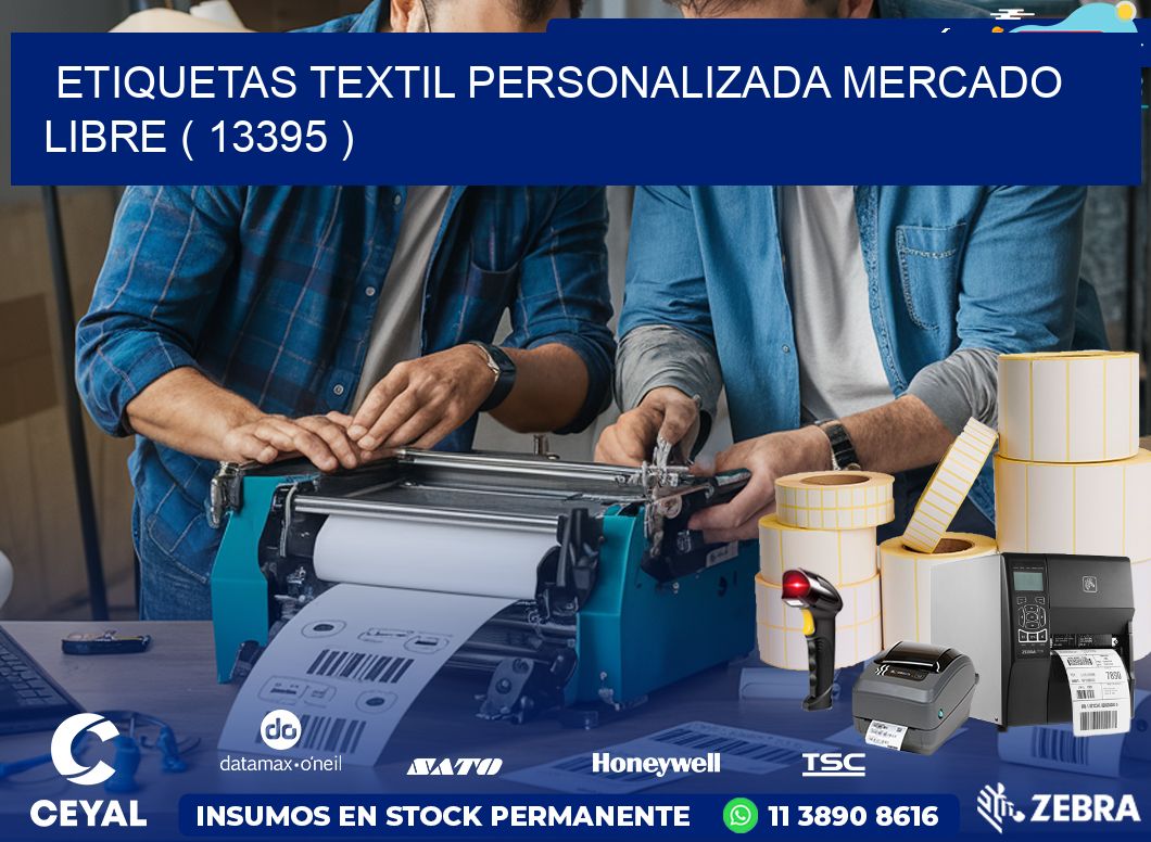 ETIQUETAS TEXTIL PERSONALIZADA MERCADO LIBRE ( 13395 )