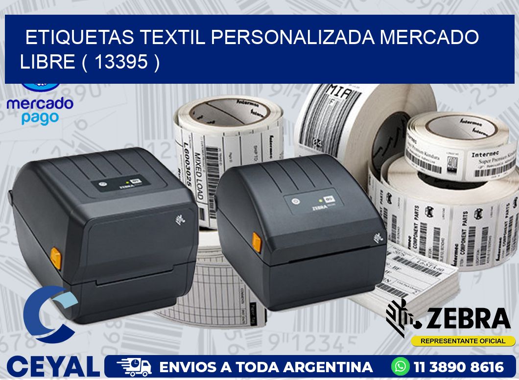 ETIQUETAS TEXTIL PERSONALIZADA MERCADO LIBRE ( 13395 )