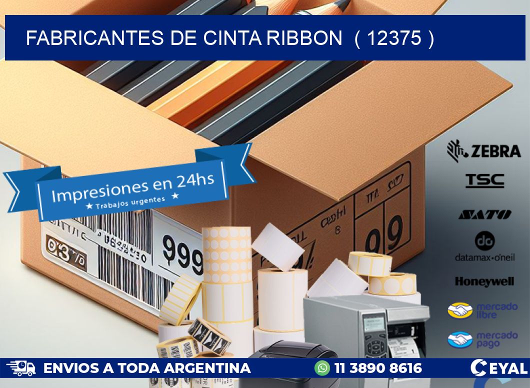 FABRICANTES DE CINTA RIBBON  ( 12375 )