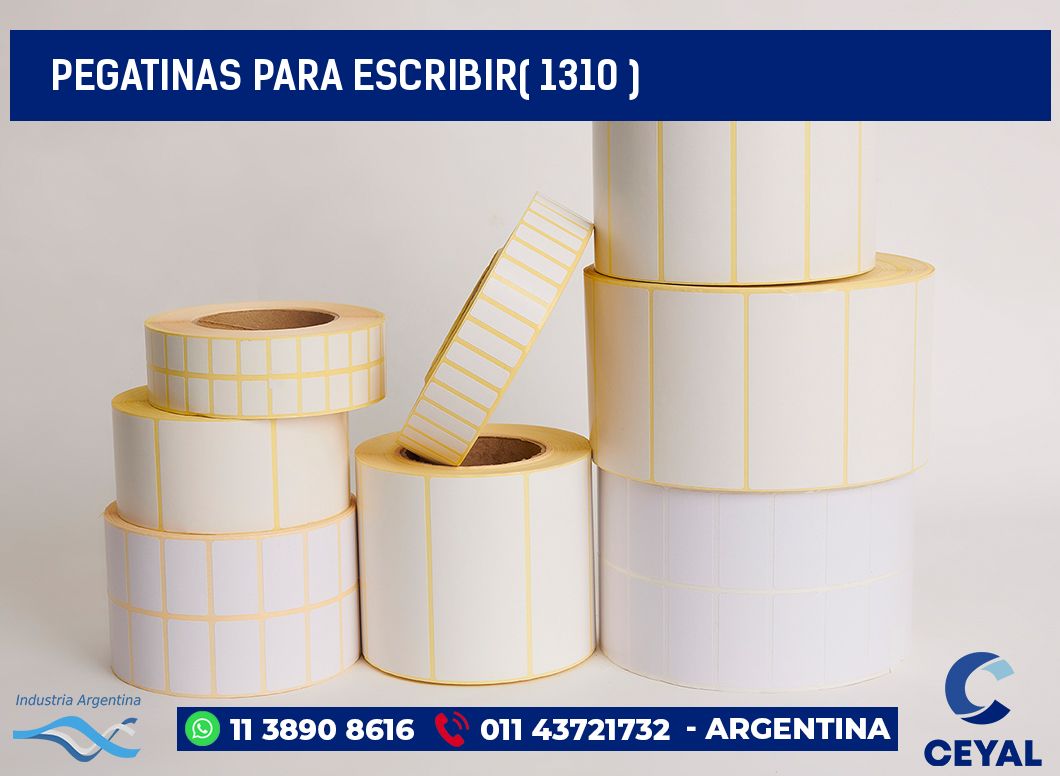 PEGATINAS PARA ESCRIBIR( 1310 )