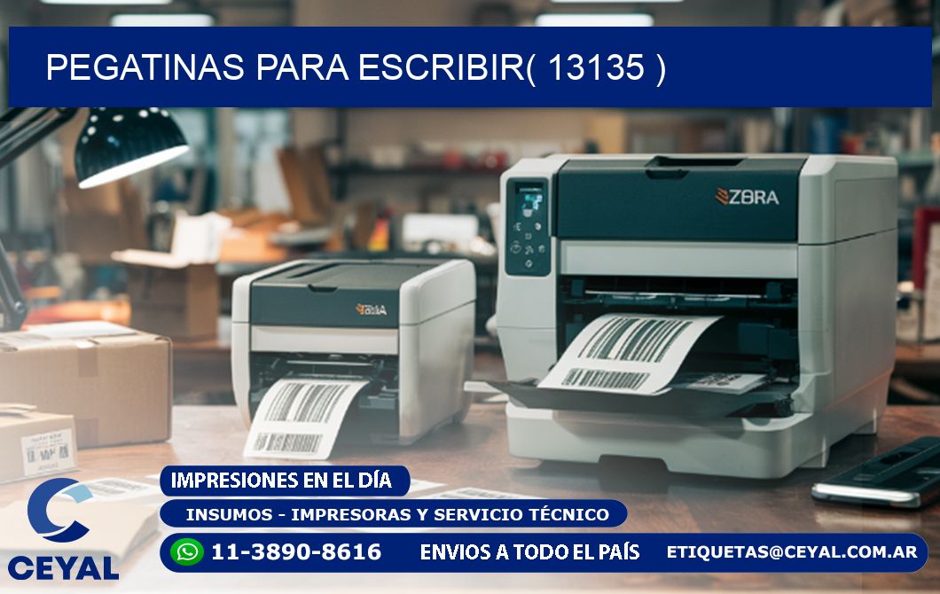 PEGATINAS PARA ESCRIBIR( 13135 )