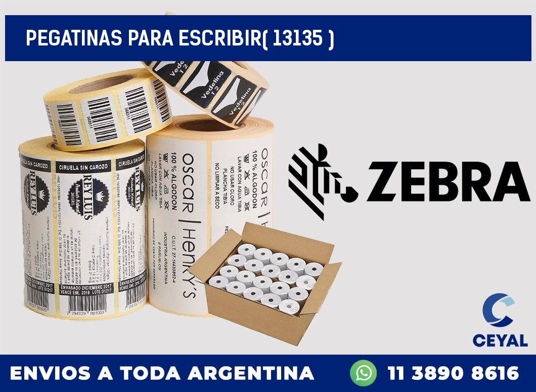 PEGATINAS PARA ESCRIBIR( 13135 )