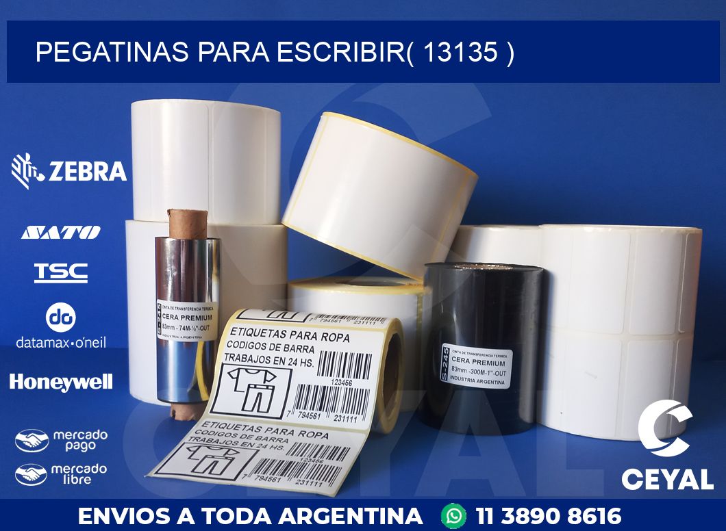 PEGATINAS PARA ESCRIBIR( 13135 )