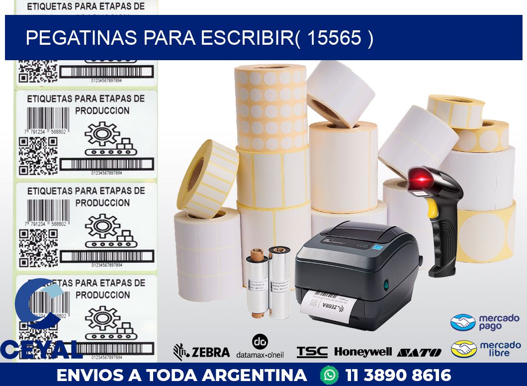 PEGATINAS PARA ESCRIBIR( 15565 )