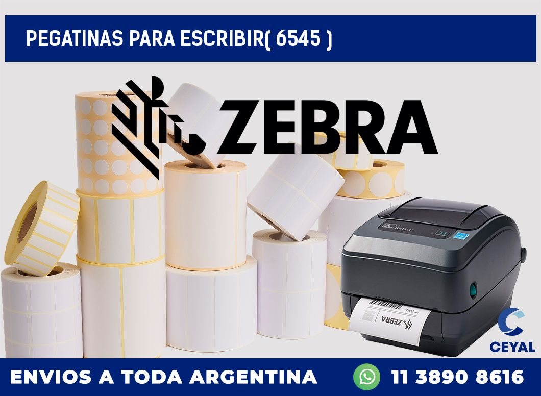 PEGATINAS PARA ESCRIBIR( 6545 )