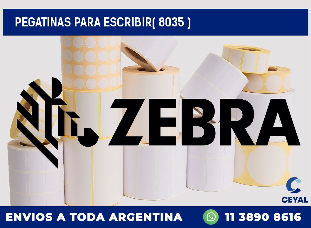 PEGATINAS PARA ESCRIBIR( 8035 )