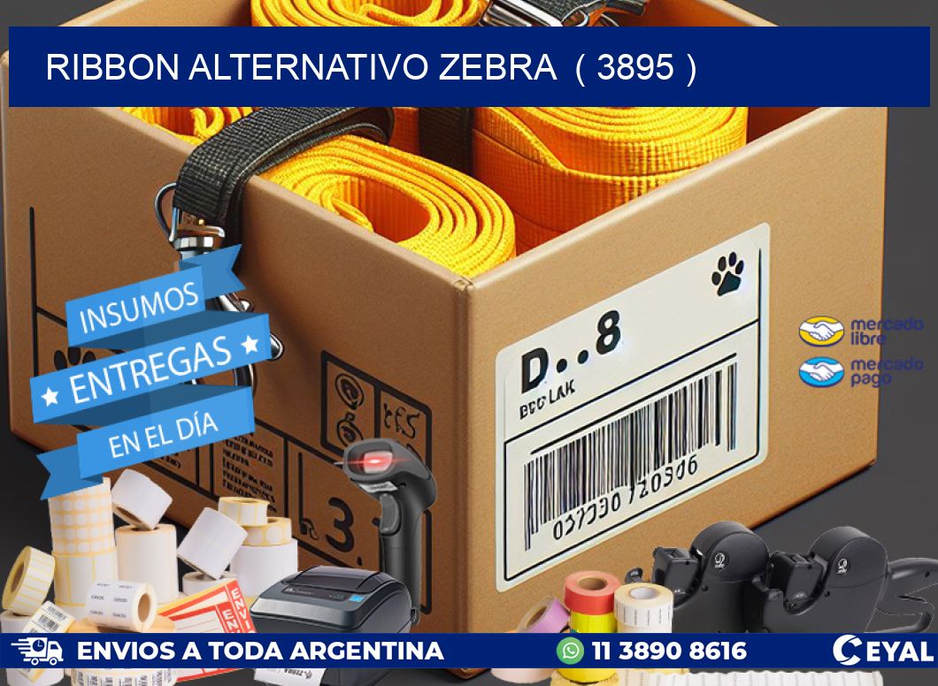 RIBBON ALTERNATIVO ZEBRA  ( 3895 )