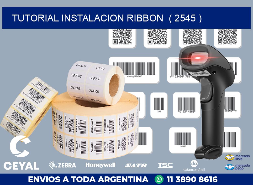 TUTORIAL INSTALACION RIBBON  ( 2545 )