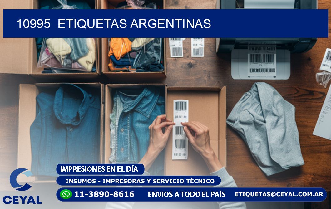 10995  ETIQUETAS ARGENTINAS