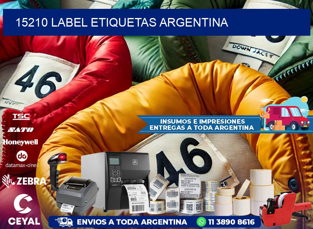 15210 LABEL ETIQUETAS ARGENTINA