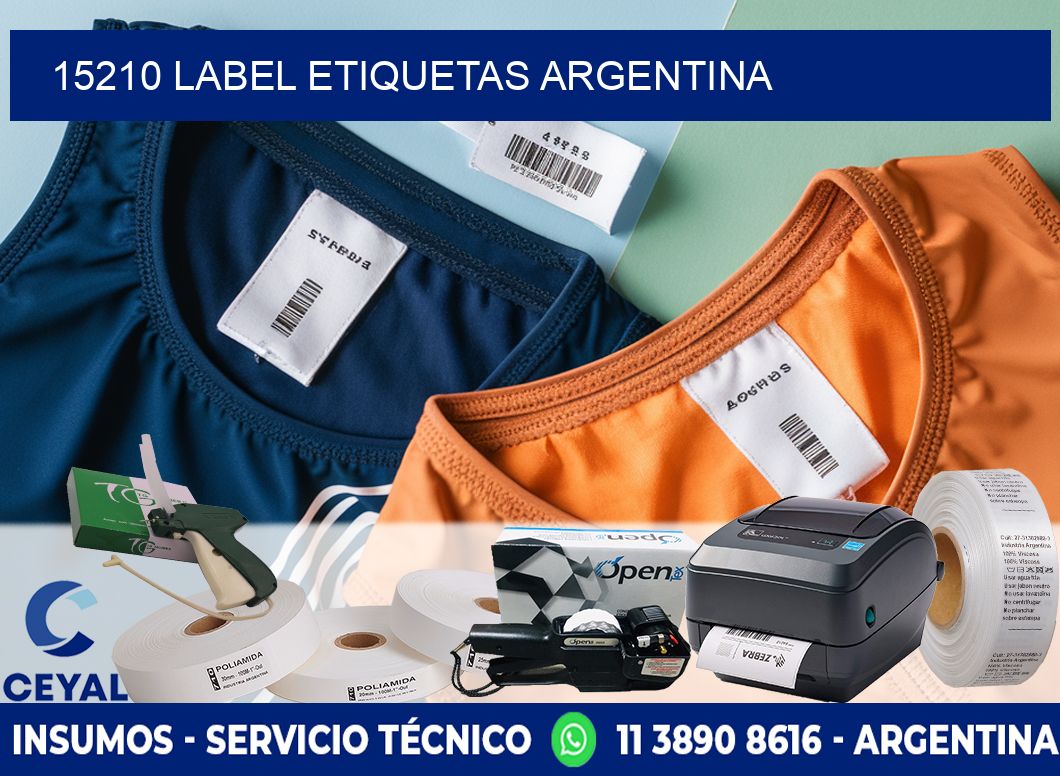 15210 LABEL ETIQUETAS ARGENTINA