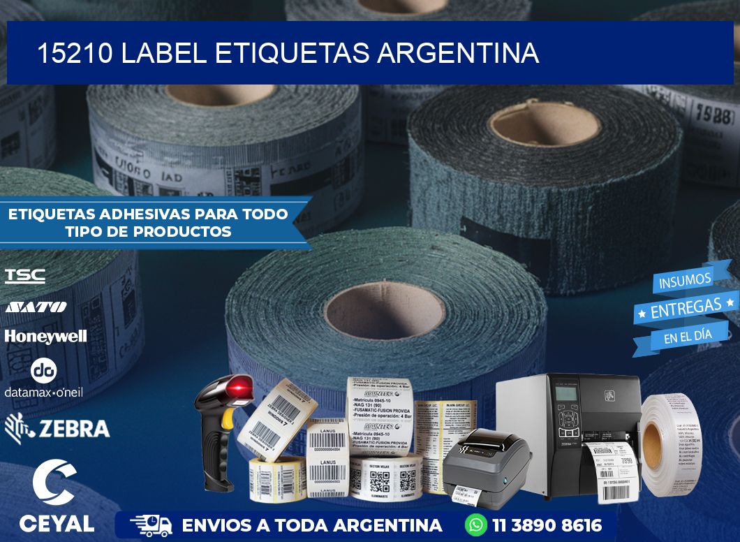 15210 LABEL ETIQUETAS ARGENTINA